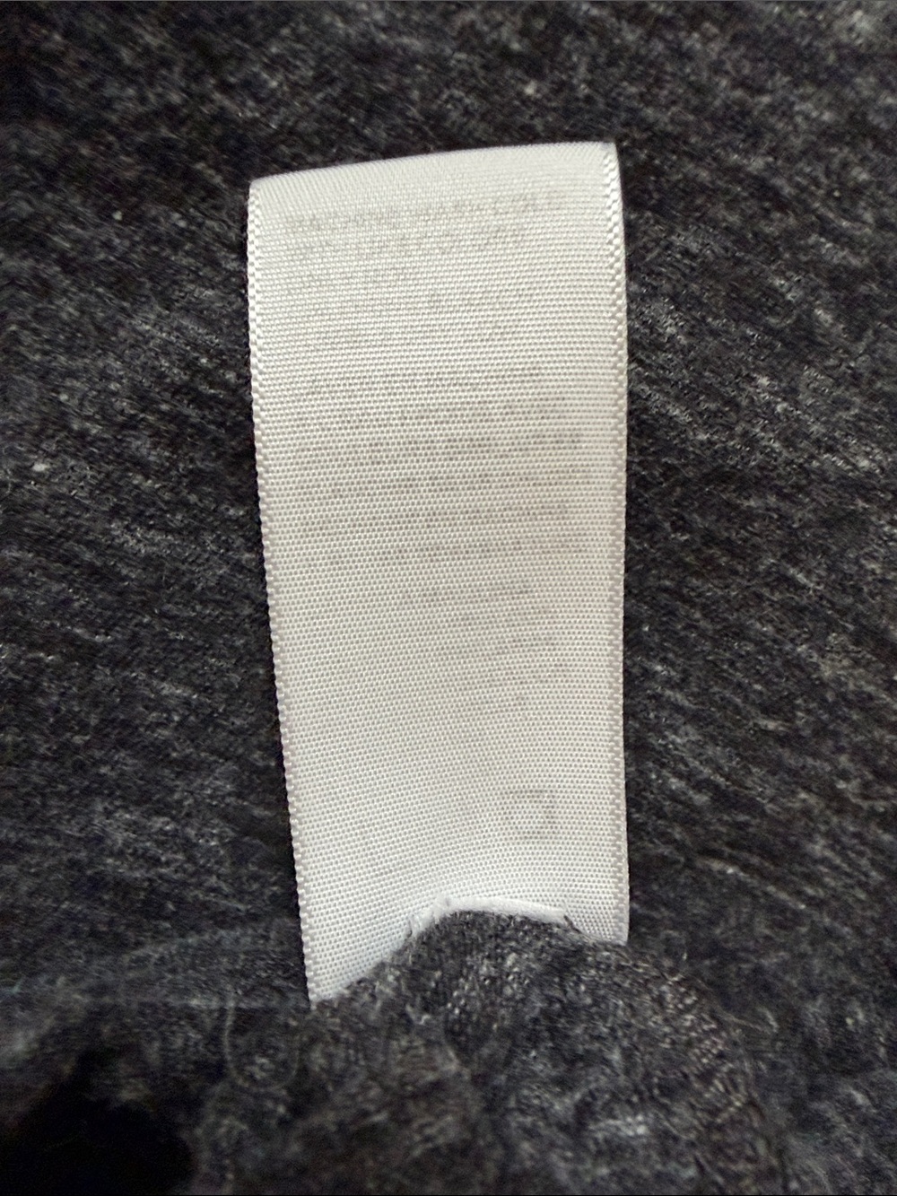 James Perse Heathered Charcoal Raglan Scoop Neck Tee - Picture 4 of 6